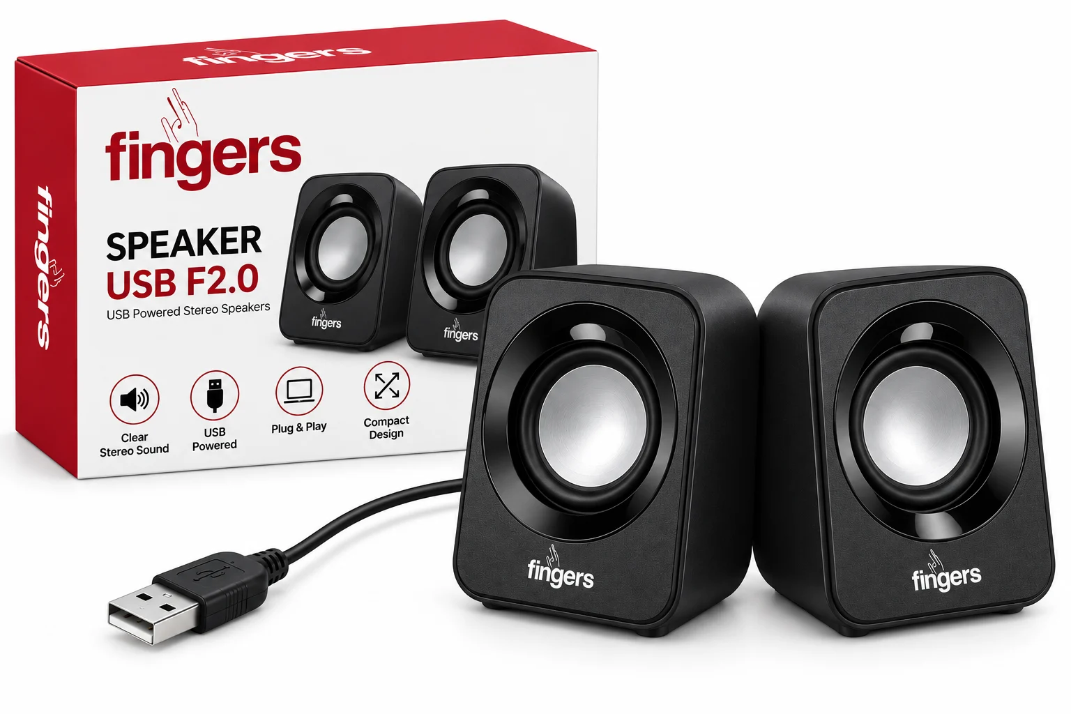 FINGERS SPEAKER USB F2.0
