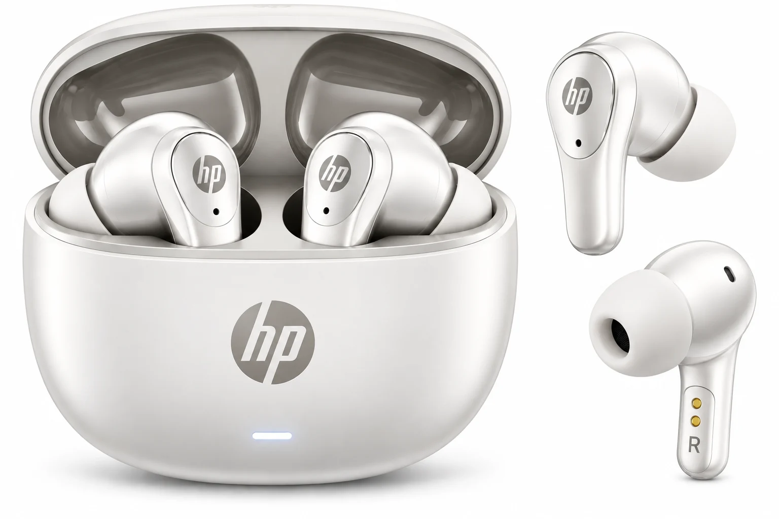 HP H250 Wireless Earbuds – White