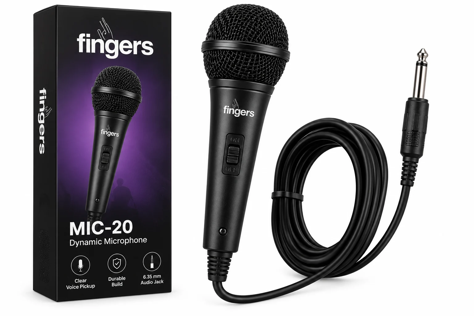 MIC FINGERS-MIC-20(6.35mm)