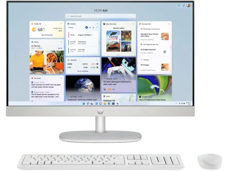 HP 24-Cr0016IN All in One Desktop
